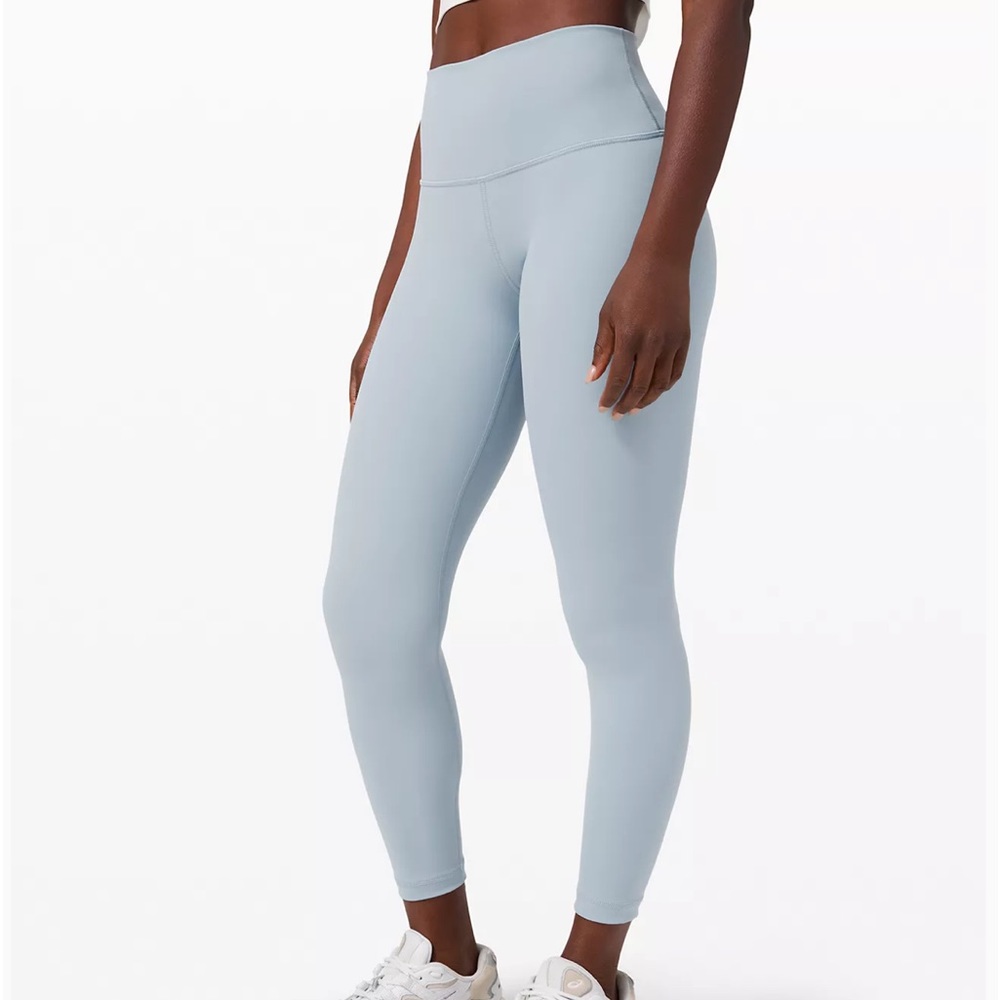 Lululemon women’s blue cast 25” leggings 6